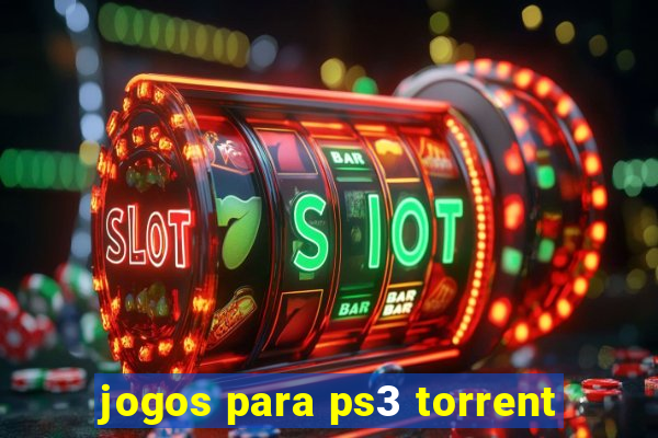 jogos para ps3 torrent